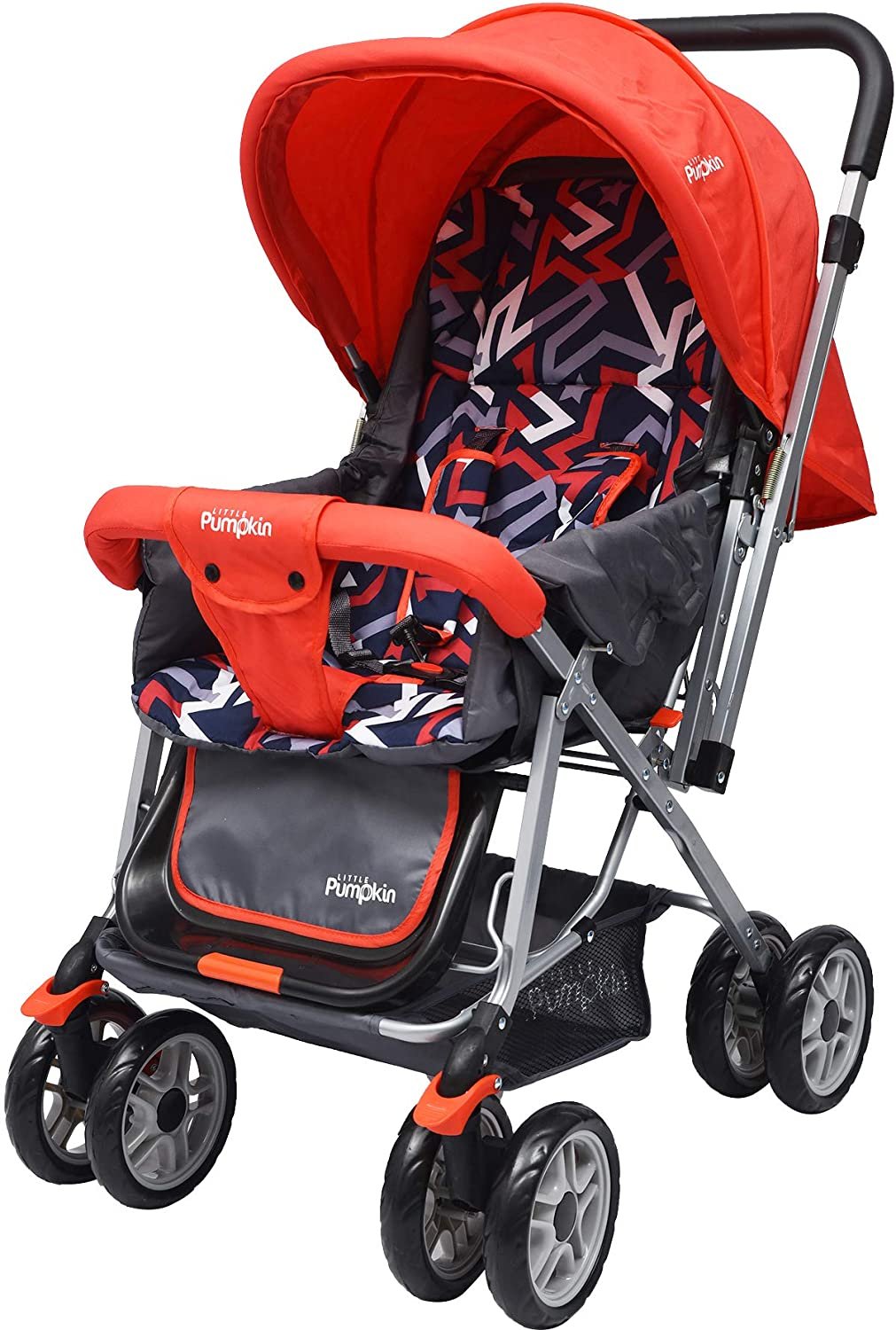 Little Pumpkin Kiddie Kingdom Stroller/Pram for Baby | Kids | Infants | Newborn Boy & Girl