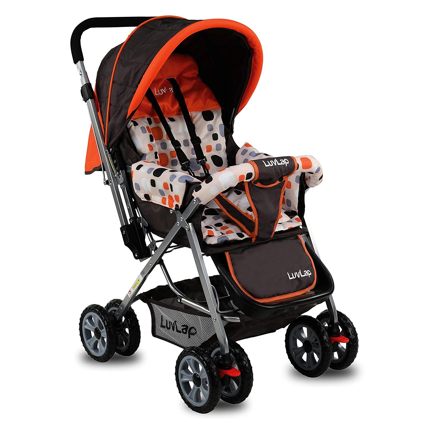 LuvLap Sunshine Stroller/Pram, Easy Fold, for Newborn Baby/Kids