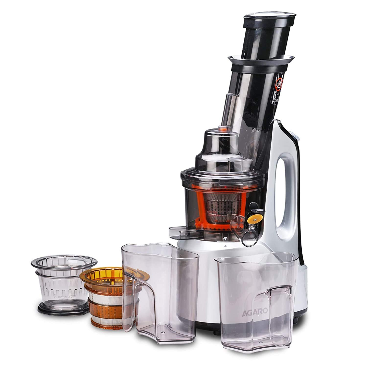 AGARO Imperial 240-Watt Slow Juicer with Cold Press Technology