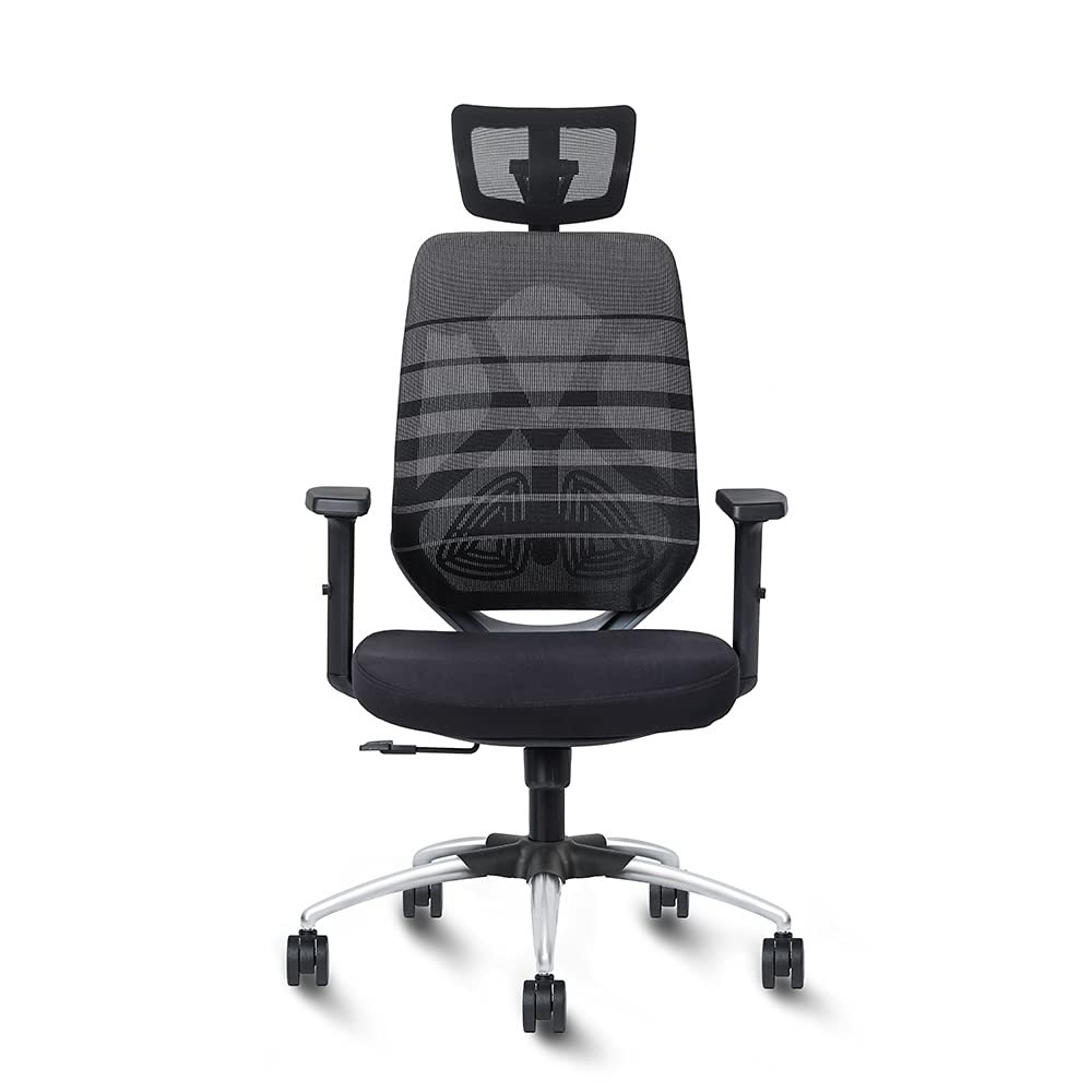 Exclusiff ® Zen High Back Ergonomic Mesh Office Chair (Nylon, Black