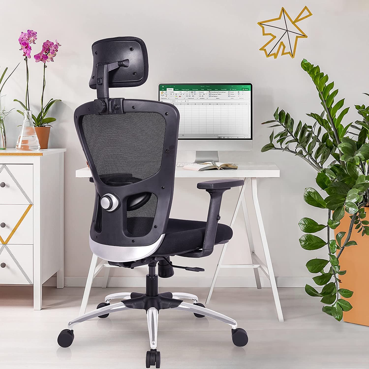 Green Soul® Jupiter Superb Office Chair, High Back Mesh Ergonomic Home Office Desk Chair