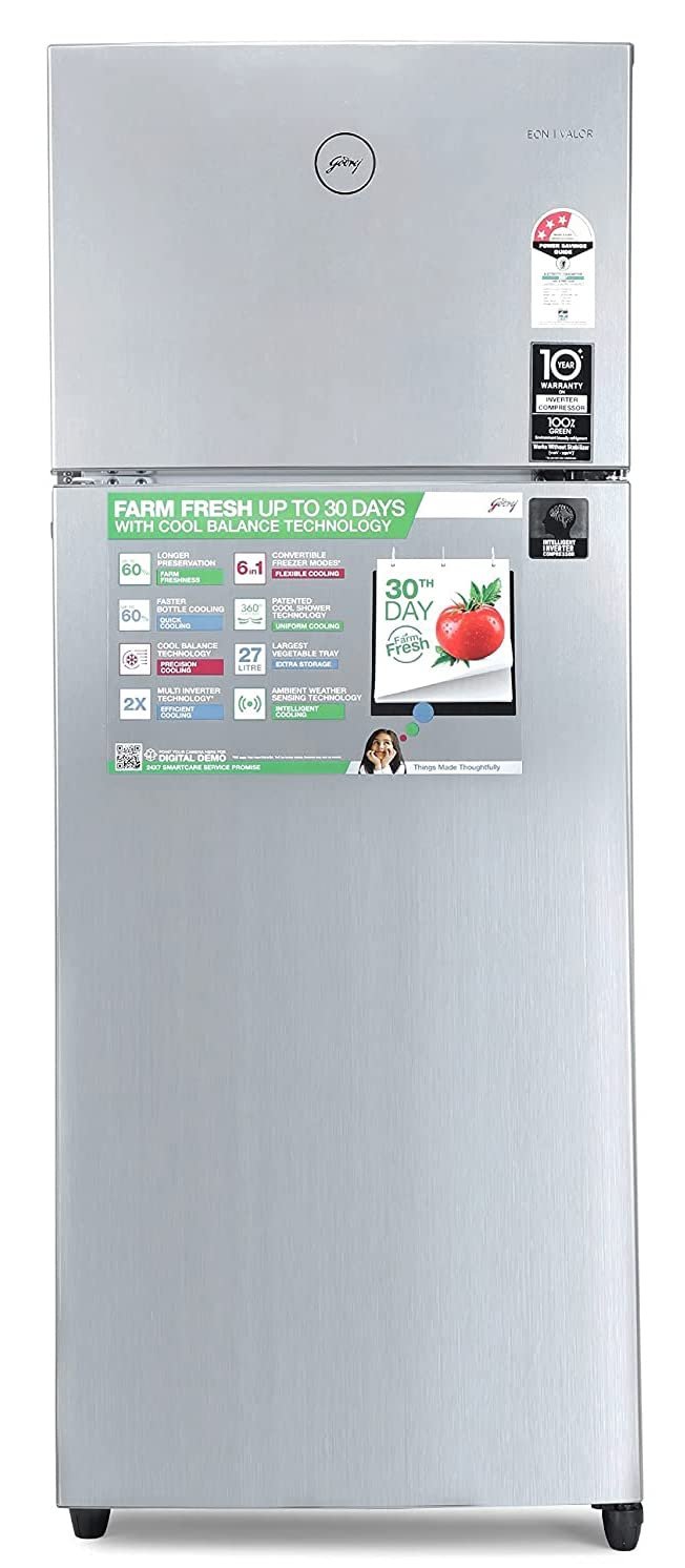 Godrej 294 L 3 Star Inverter Frost-Free Double Door Refrigerator