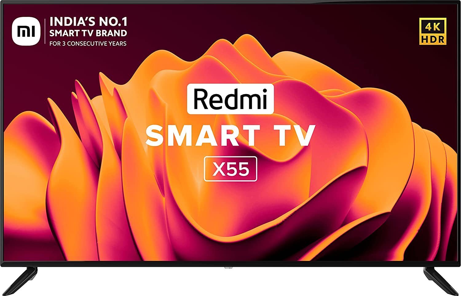 Redmi 139 cm (55 inches) 4K Ultra HD Android Smart LED TV