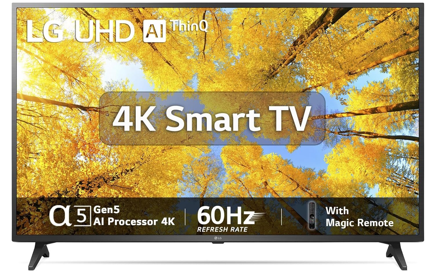 LG 139 cm (55 inches) 4K Ultra HD Smart LED TV